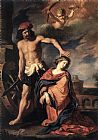 Guercino Martyrdom of St Catherine painting